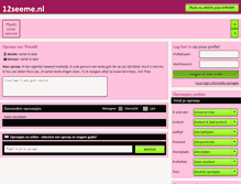Tablet Screenshot of 12seeme.nl